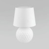 Настольный светильник с тканевым абажуром 16046 Santana TK Lighting