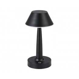 07064-B,19 Автономная настольная лампа Снорк черн Kink Light