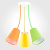 Светильник потолочный с тремя плафонами 2106 Wire Colour TK Lighting