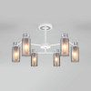 Потолочная люстра в стиле лофт 70115/6 черный Eurosvet