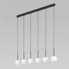 Подвесной светильник со стеклянными плафонами 4504 Martin TK Lighting
