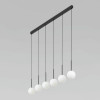 Подвесной светильник со стеклянными плафонами 4504 Martin TK Lighting
