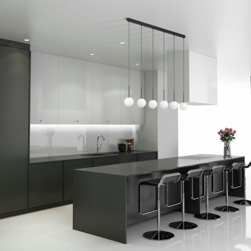 Подвесной светильник со стеклянными плафонами 4504 Martin TK Lighting
