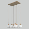 Подвесной светильник со стеклянными плафонами 11052 Ballo TK Lighting