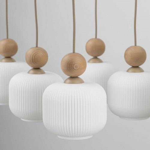 Подвесной светильник со стеклянными плафонами 11052 Ballo TK Lighting
