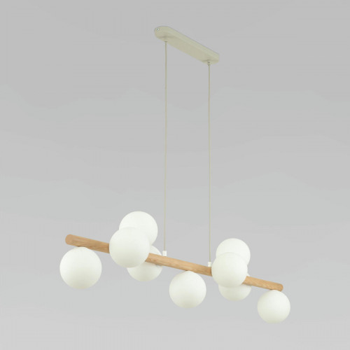 Подвесной светильник со стеклянными плафонами 5906 Estera Wood TK Lighting