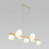 Подвесной светильник со стеклянными плафонами 5906 Estera Wood TK Lighting