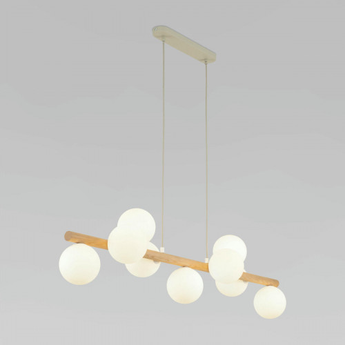 Подвесной светильник со стеклянными плафонами 5906 Estera Wood TK Lighting