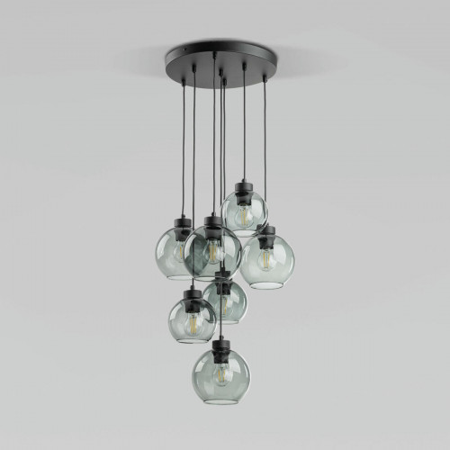Подвесной светильник со стеклянными плафонами 10207 Cubus TK Lighting