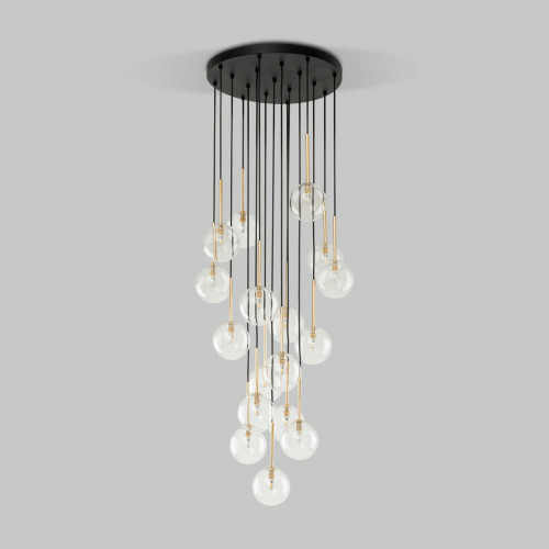 Подвесной светильник со стеклянными плафонами 5945 Nilos TK Lighting