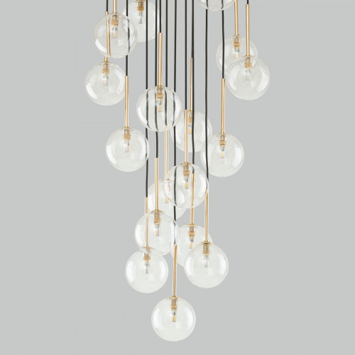 Подвесной светильник со стеклянными плафонами 5945 Nilos TK Lighting