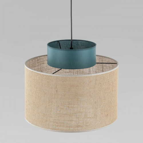 Подвесной светильник с тканевым рассеивателем 3256 Duo TK Lighting