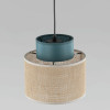 Подвесной светильник с тканевым рассеивателем 3257 Duo TK Lighting