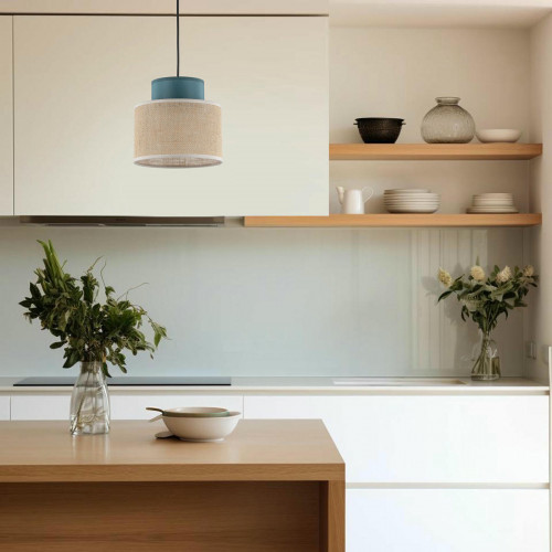 Подвесной светильник с тканевым рассеивателем 3257 Duo TK Lighting