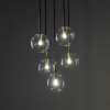 Подвесной светильник со стеклянными плафонами 5943 Nilos TK Lighting