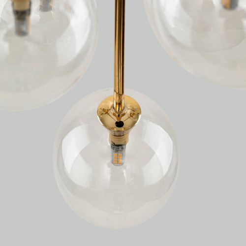 Подвесной светильник со стеклянными плафонами 5943 Nilos TK Lighting