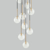 Подвесной светильник со стеклянными плафонами 5944 Nilos TK Lighting