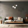 Подвесной светильник со стеклянными плафонами 10271 Estera Wood TK Lighting