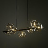 Подвесной светильник со стеклянными плафонами 11033 Lava Brown TK Lighting