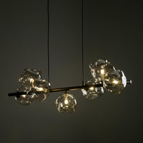 Подвесной светильник со стеклянными плафонами 11033 Lava Brown TK Lighting