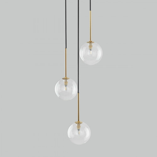 Подвесной светильник со стеклянными плафонами 5942 Nilos TK Lighting