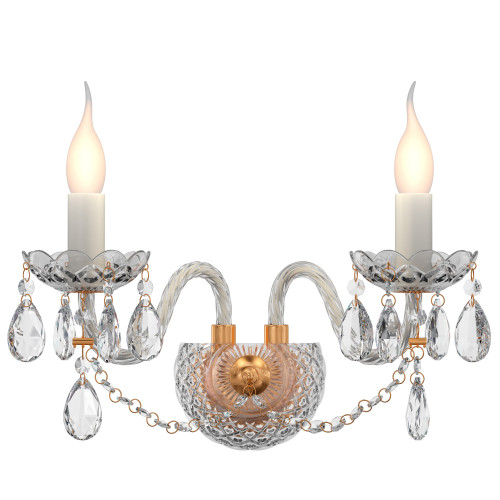 1736-2W, настенный светильник, D230xW450xH300, 2xE14x40W, excluded Favourite