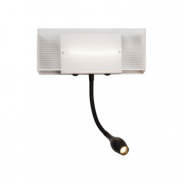 4066-2W, настенный светильник, D85xW260xH365, 1xLEDx3W + 1xLEDx6W, 720LM, 4000K, included, switch Favourite