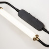4100-1W, настенный светильник, D165xW400xH165, LEDx8W, 640LM, 4000K, included, switch Favourite