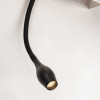 4066-2W, настенный светильник, D85xW260xH365, 1xLEDx3W + 1xLEDx6W, 720LM, 4000K, included, switch Favourite