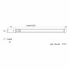2201-TW-100, шинопровод, L1000xW30xH17 Favourite