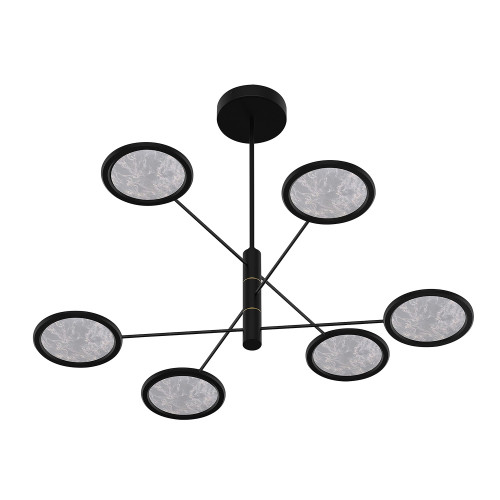 4375-6P, подвесная люстра, D1200xH770, 6xLEDx9W, 3240LM, 4000K, CRI>90, included Favourite