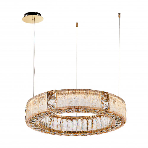 4204-6P, подвесная люстра, D600xH120/1500, LEDx60W, 6000LM, 3000K, included Favourite