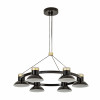 4516-6P, подвесная люстра, D625xH300/1800, 6xLEDx10W, 4800LM, 4000K, included Favourite