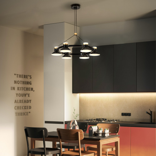 4516-6P, подвесная люстра, D625xH300/1800, 6xLEDx10W, 4800LM, 4000K, included Favourite