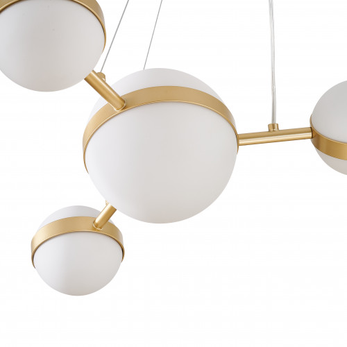 4448-6P, подвесная люстра, D700xH1100/1350, LEDx42W, 4610LM, 4000K, included Favourite
