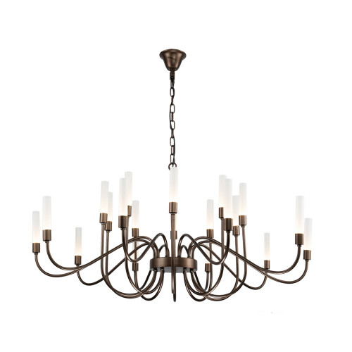3014-20P, подвесная люстра, D1200xH680/1680, 20xG9LEDx7W, 4900LM, 3000K, included Favourite