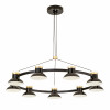 4516-9P, подвесная люстра, D880xH300/1800, 9xLEDx10W, 7200LM, 4000K, included Favourite