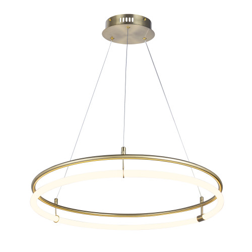 4629-6P, подвесная люстра, D600xH200/1500, LEDx24W, 2740LM, 4000K, included Favourite