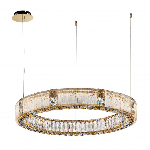 4204-8P, подвесная люстра, D800xH120/1500, LEDx80W, 8000LM, 3000K, included Favourite