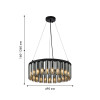 4503-25P, подвесная люстра, D490xH160/1360, 25xG9LEDx2W, 1750LM, 3000K, included Favourite