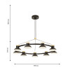 4516-9P, подвесная люстра, D880xH300/1800, 9xLEDx10W, 7200LM, 4000K, included Favourite