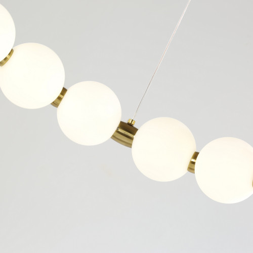 4014-8P, подвесная люстра, D820xH80/1080, LEDx60W, 4800LM, 4000K, included Favourite