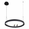 4474-1P, подвесная люстра, D600xH1000/1800, LEDx58W + 2xLEDx3W, 1860LM, 3000-6500K, included, remote control Favourite