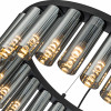 4504-25P, подвесная люстра, D490xH160/1360, 25xG9LEDx2W, 1750LM, 3000K, included Favourite