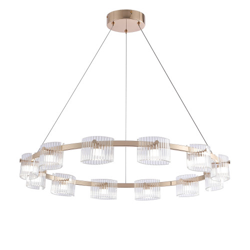 4248-12P, подвесная люстра, D820xH1300/1500, 12xLEDx5W, 1440LM, 4000K, included Favourite