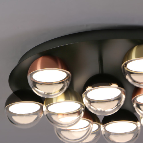 4371-12C, потолочная люстра, D650xH205, LEDx65W, 4550LM, 4000K, included Favourite