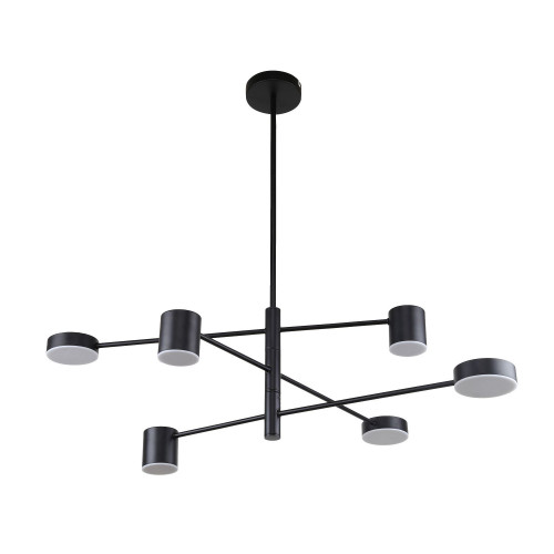 3094-6P, потолочная люстра, D900xH490/790, 3xLEDx5W + 3xLEDx7W, 1464LM, 4000K, included Favourite