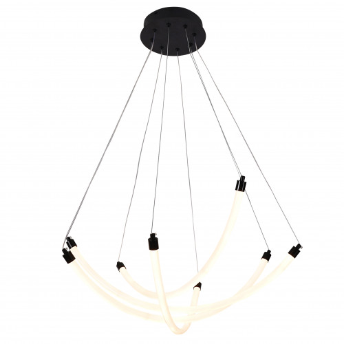 4468-4P, подвесная люстра, D670xH1000/1800, LEDx36W, 3330LM, 3000-6500K, included, remote control Favourite