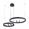 4474-2P, подвесная люстра, D830xH1000/1800, LEDx53W + LEDx33W + 4xLEDx3W, 2075LM, 3000-6500K, included, remote control Favourite