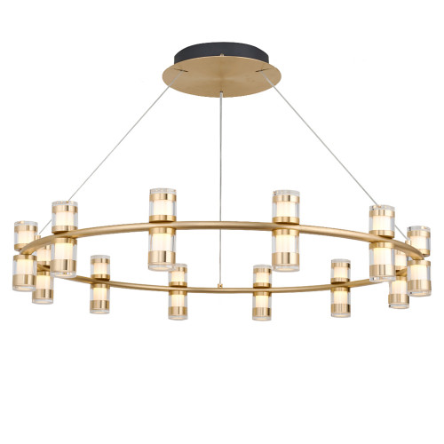 4323-12P, подвесная люстра, D800xH170/1800, 12xLEDx3W, 2880LM, 4000K, included Favourite